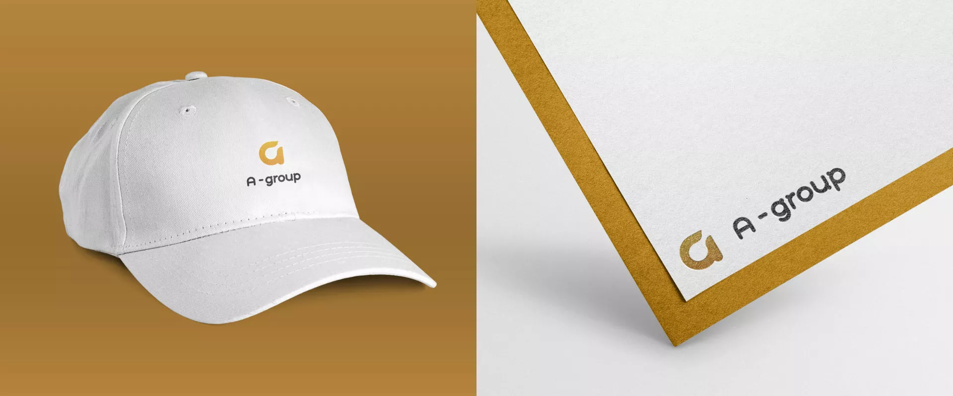 Разработка логотипа для компании «А-ГРУПП» в Коркино