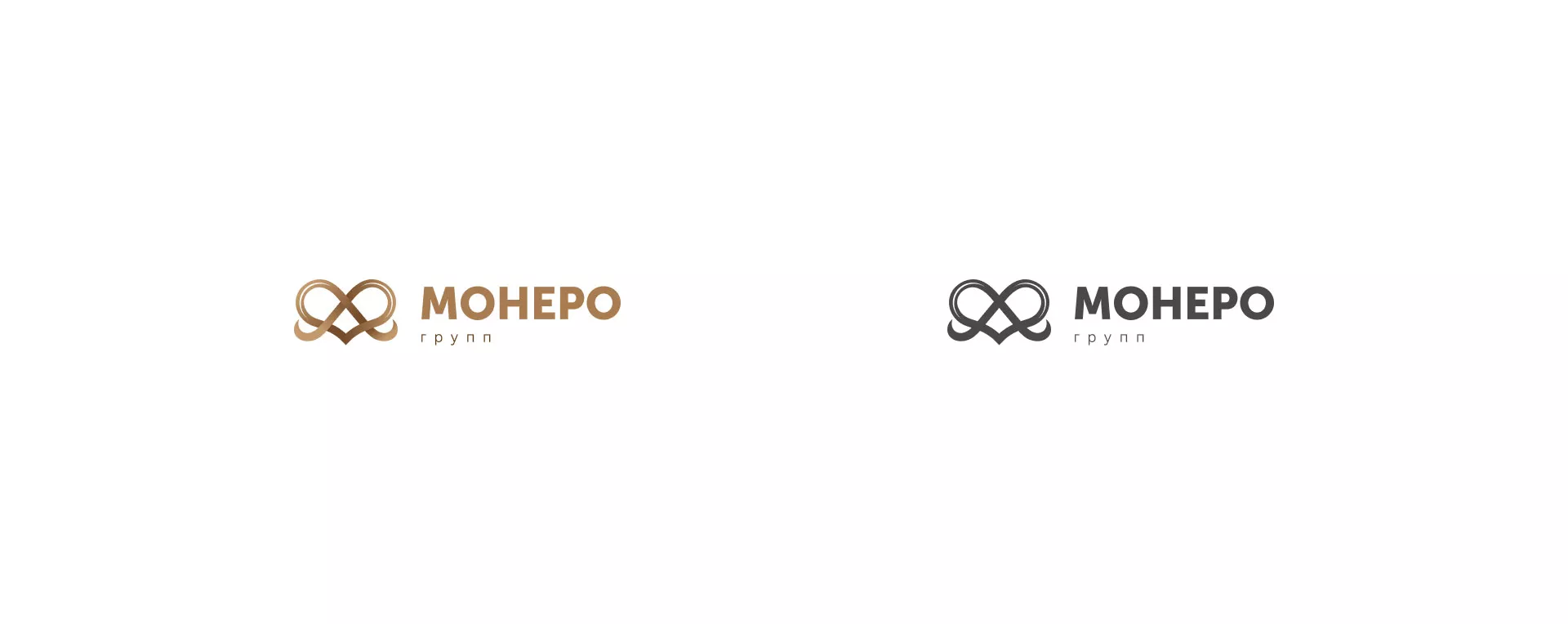 Создание логотипа компании «Монеро групп» в Коркино