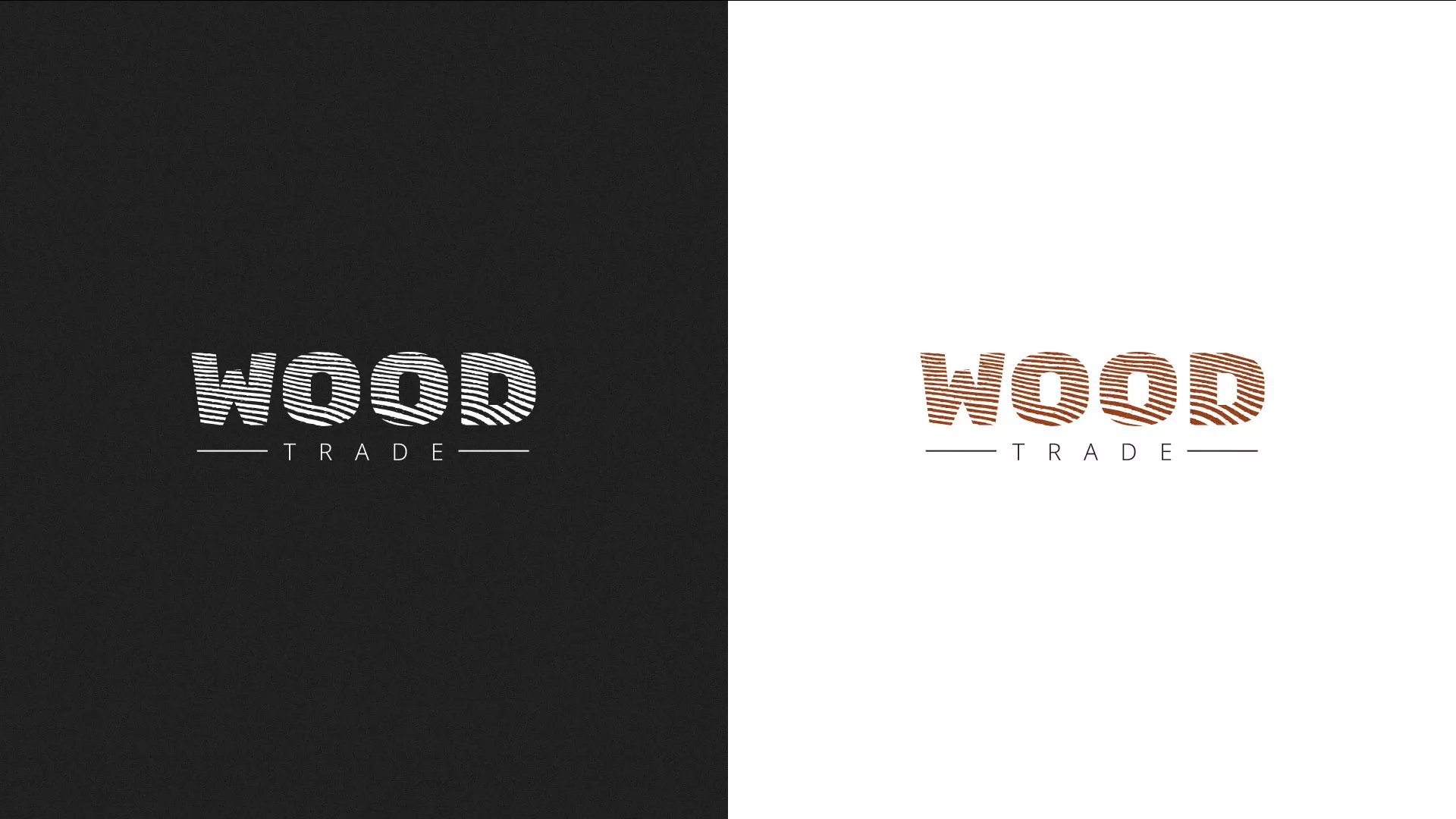 Разработка логотипа для компании «Wood Trade» в Коркино