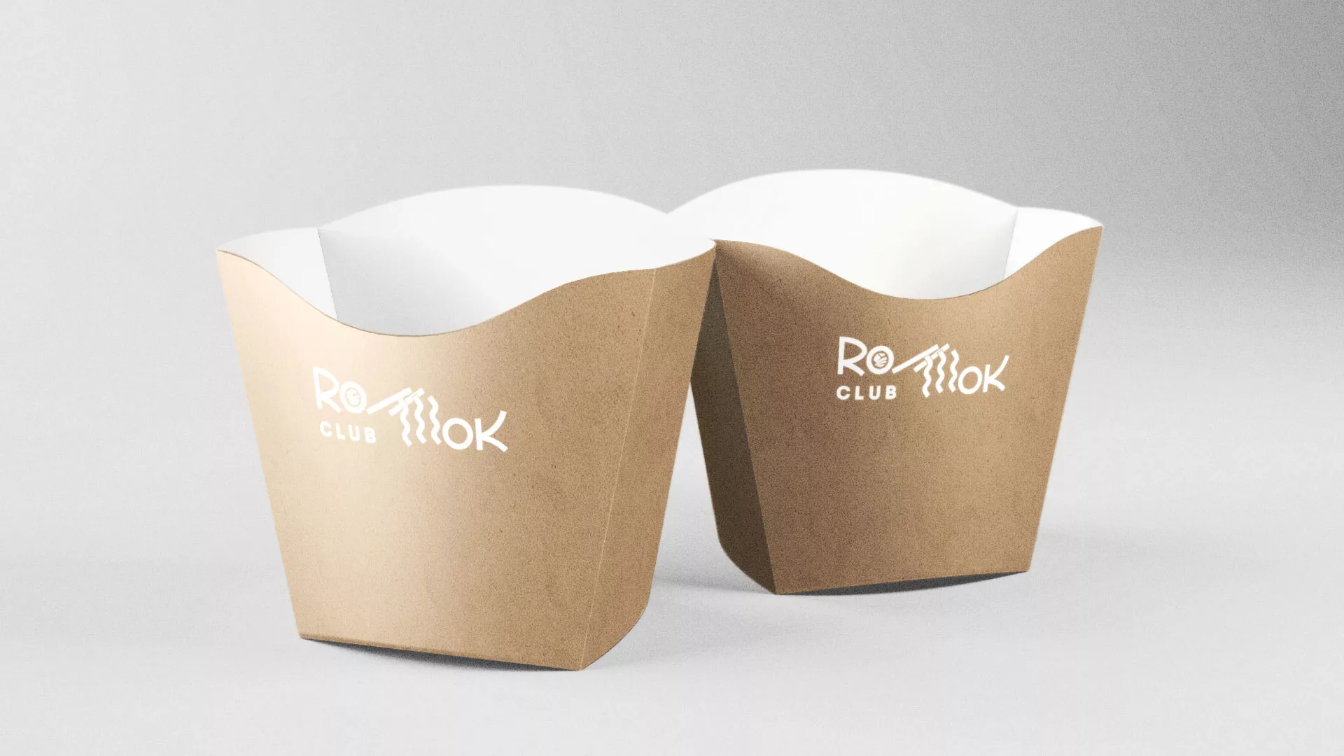 Создание логотипа суши-бара «Roll Wok Club» в Коркино